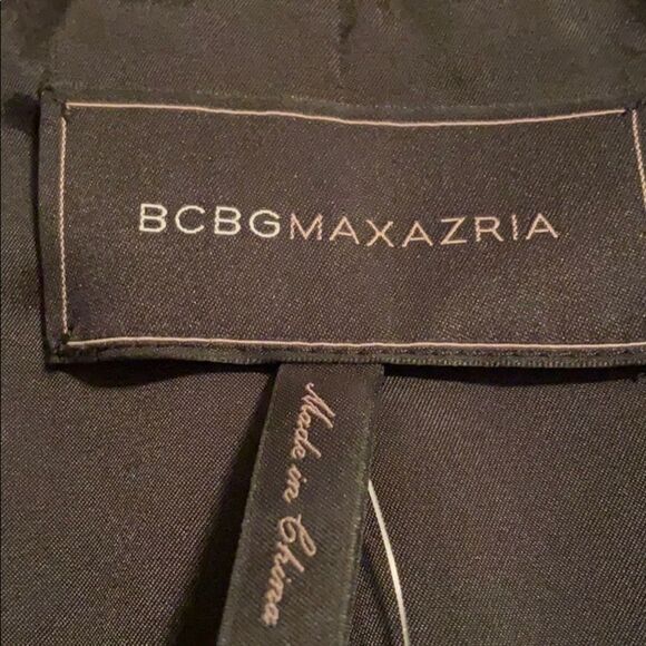 BCBGMAXAZRIA Black Lloyd Easy Layered Blazer - Size XXS - Picture 2 of 8